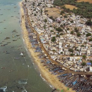 Joal-Fadiouth / Mbour, arrivée des pêcheurs
